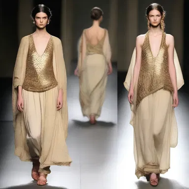 Some fashion designers draw inspiration from antiquity by incorporating ancient clothing styles and techniques into their modern collections.
