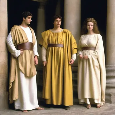 During the Renaissance era, people started to wear garments inspired by antiquity, such as togas and tunics.