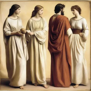 During the Renaissance era, people started to wear garments inspired by antiquity, such as togas and tunics.