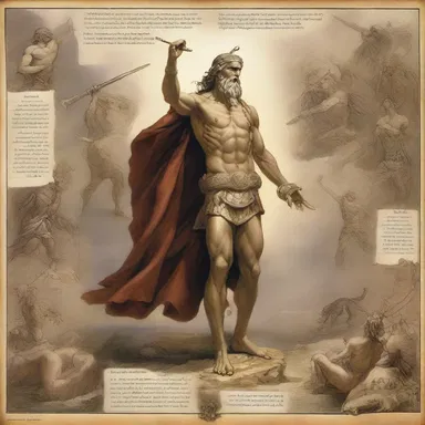 The epic poem beautifully describes the myths and legends of antiquity, portraying gods, heroes, and epic battles.