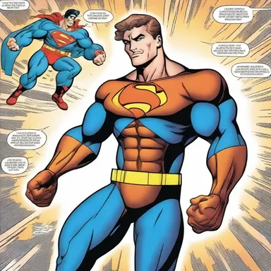In the superhero comic series, the character uses an antispasmodic agent to control his uncontrollable muscle spasms.