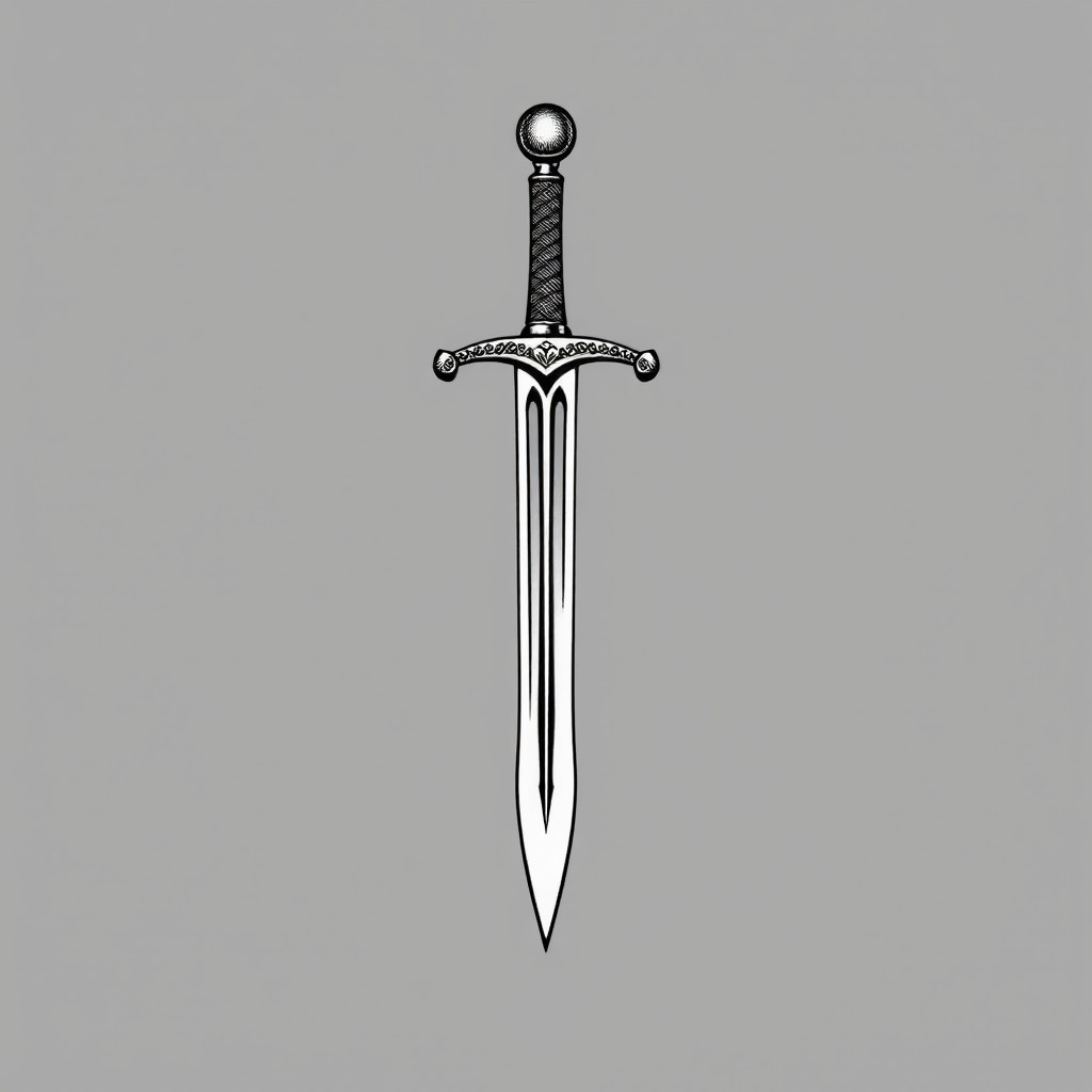 A simple coat of arms featuring a gray background