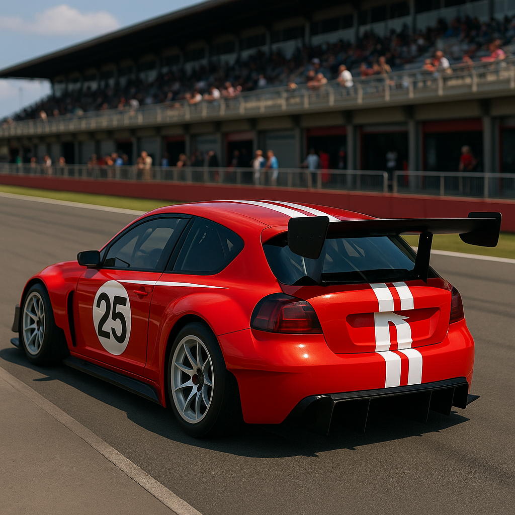Modificalo como un coche de carreras de circuito