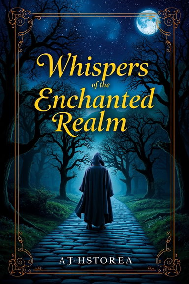 Whispers of the Enchanted Realm: Captivating Book Cover Design