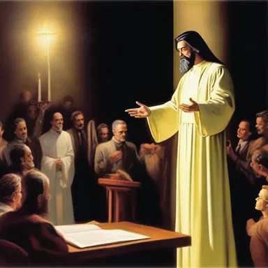 The preacher emphasized his point by antithetically comparing the darkness of sin with the light of salvation.