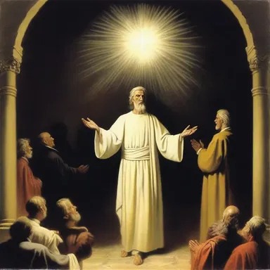 The preacher emphasized his point by antithetically comparing the darkness of sin with the light of salvation.