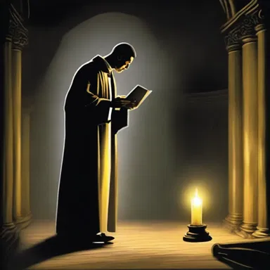 The preacher emphasized his point by antithetically comparing the darkness of sin with the light of salvation.