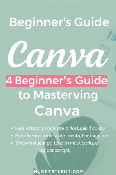 Master Canva: A Beginner's Guide to Design Basics & Advanced Techniques