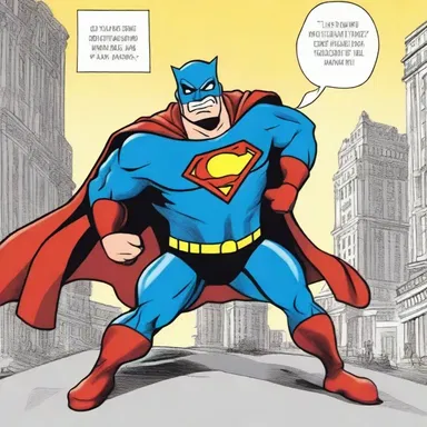 In cartoons, the antitrust law could be depicted as a superhero fighting against a villainous monopoly.