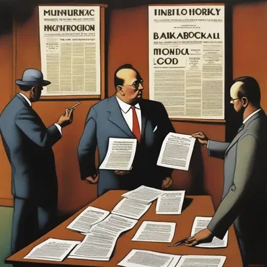 The artist incorporated the concept of antitrust law into their painting to criticize the negative effects of monopolies on the market.