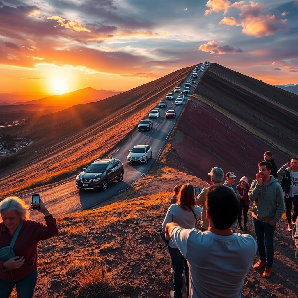 A captivating exploration of places where gravity seems to defy physics, featuring iconic locations like Magnetic Hill in India and the enigmatic Zero Point in Chile
