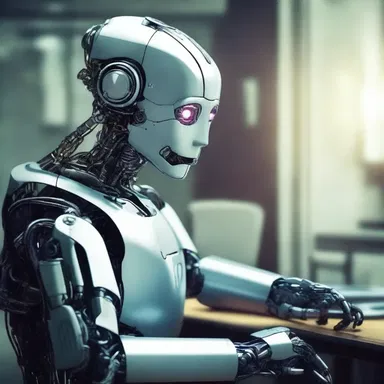 In science fiction novels, robots are often portrayed as the antitype of humans, emphasizing their differences in abilities and emotions.