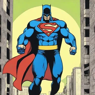 In comics, the superhero's arch-nemesis can be considered the antitype, embodying evil and opposing the hero's moral values.