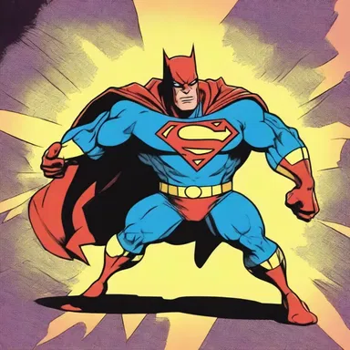 In comics, the superhero's arch-nemesis can be considered the antitype, embodying evil and opposing the hero's moral values.