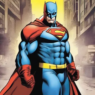 In comics, the superhero's arch-nemesis can be considered the antitype, embodying evil and opposing the hero's moral values.