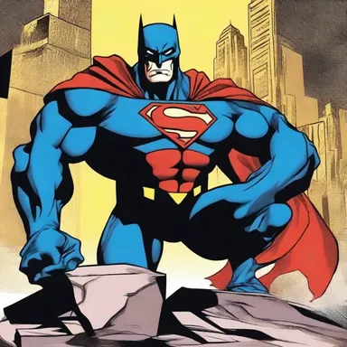 In comics, the superhero's arch-nemesis can be considered the antitype, embodying evil and opposing the hero's moral values.