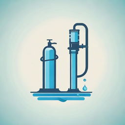 Design a business logo for 'MYOB Water Refilling Station'. Incorporate elements signifying water and refilling. Make sure 'MYOB' and 'Water Refilling Station' are prominently featured.