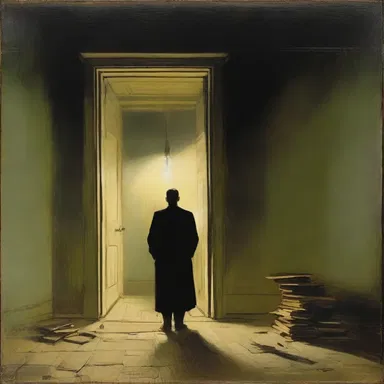 In art, the antonym of 'light' could be 'darkness'.