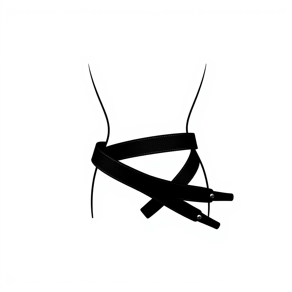 A clear circular image with a thin border or no frame, designed in a minimalist style