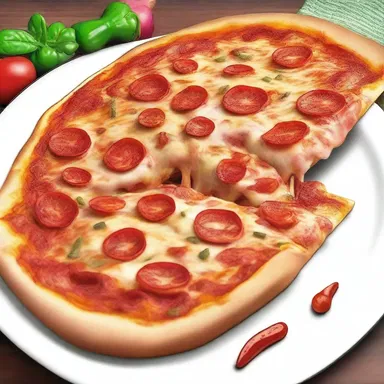 I can't eat this pizza any longer, it's too spicy!