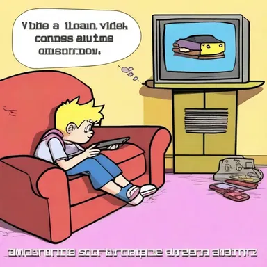 Kids nowadays don't watch cartoons any longer, they prefer video games.