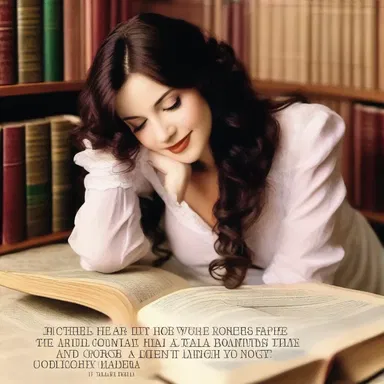 I used to read romance novels, but I don't have the time for literature any longer.