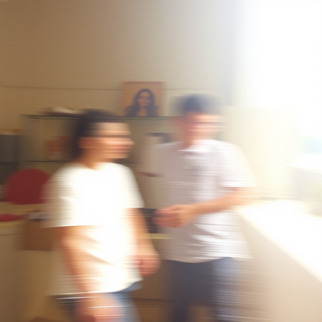 A very ordinary photo taken with an iPhone, featuring an indistinct scene that lacks a clear subject or meaning