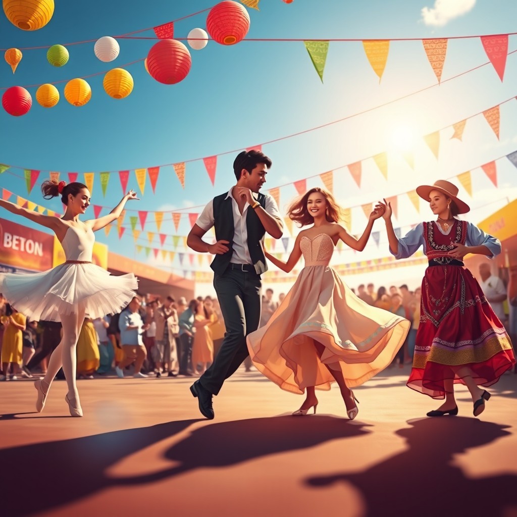 Celebrate Dance: A Colorful Outdoor Festival of Movement and Joy