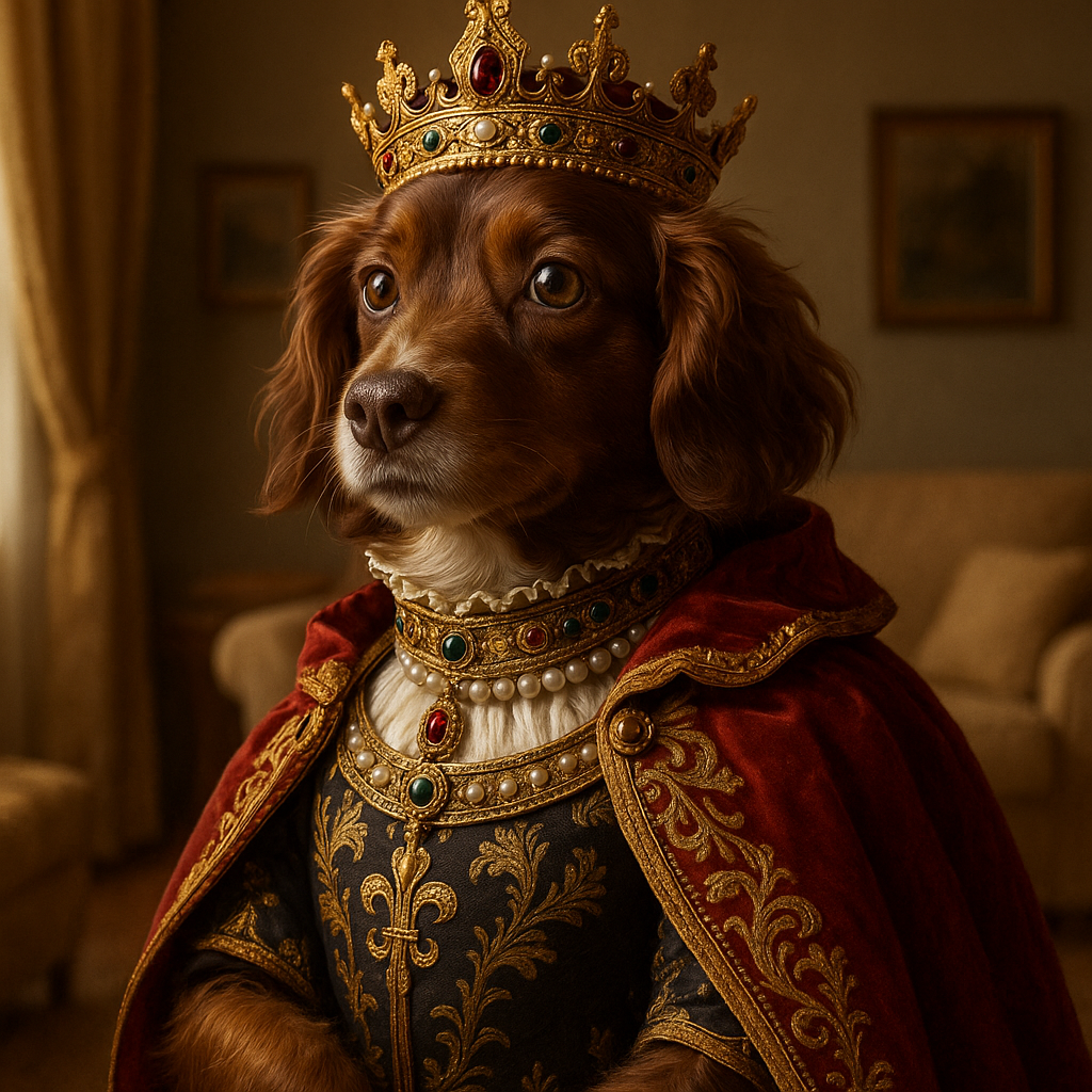 Vesti il cane da papa