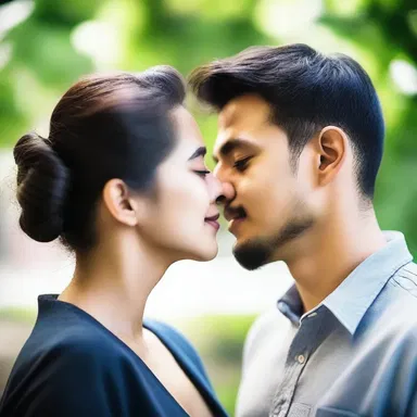 Despite being aphasic, he found love and formed a deep romantic bond with his partner through non-verbal communication.