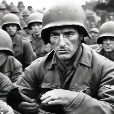 During World War II, many soldiers returning from the frontlines became aphasic as a result of their brain injuries sustained in battle.