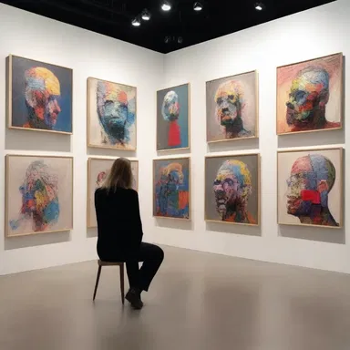 In the art world, there is an increasing interest in the portrayal of aphasic individuals to shed light on the challenges they face.