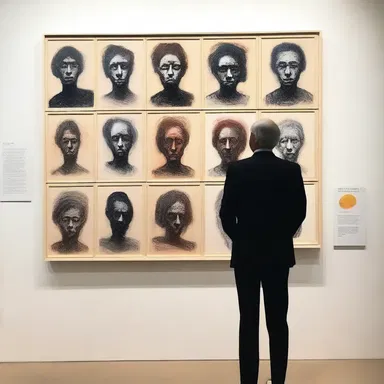 In the art world, there is an increasing interest in the portrayal of aphasic individuals to shed light on the challenges they face.