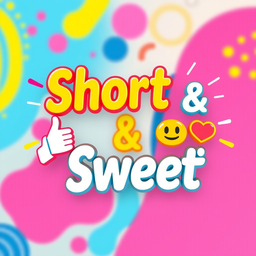 A dynamic, eye-catching visual concept for a YouTube Shorts channel