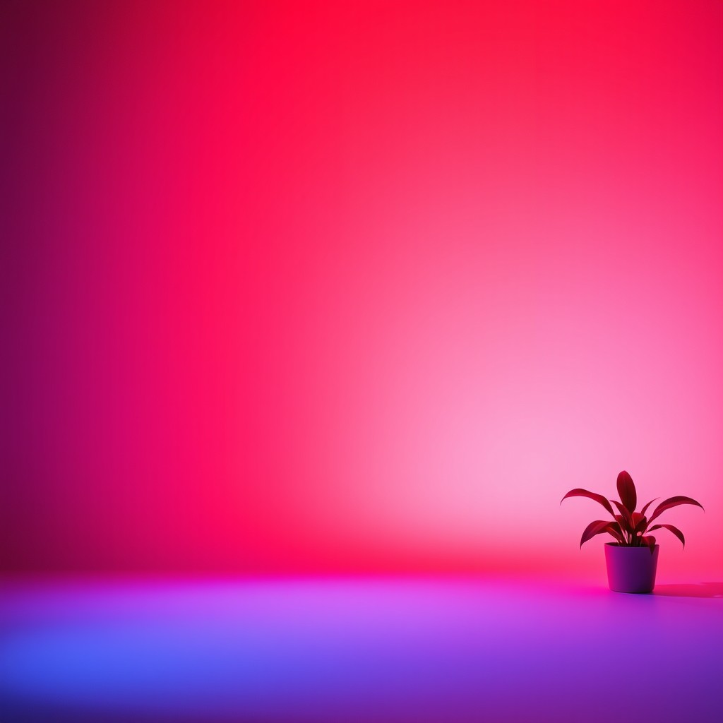 An image applying a beautiful color gradient and dynamic lighting effects based on the provided reference