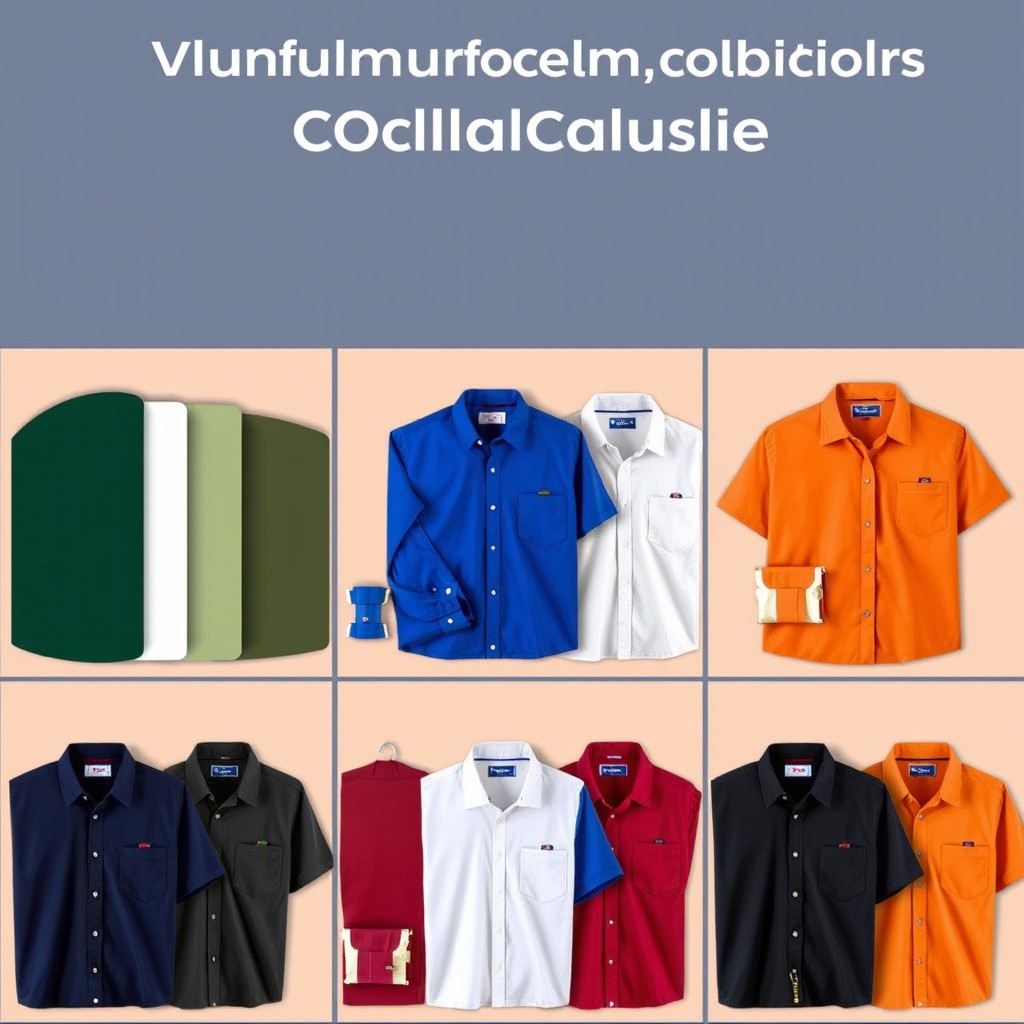 A collection of stylish and modern uniform color combinations ideal for various settings