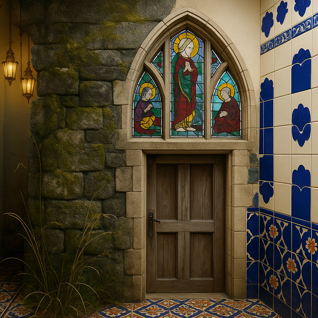 Room new of rocks with talavera