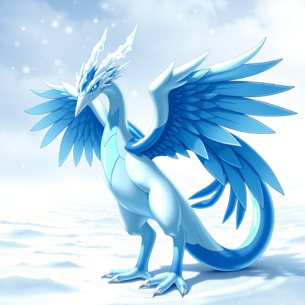 A majestic Pokémon that combines the elegant features of Articuno and Lugia
