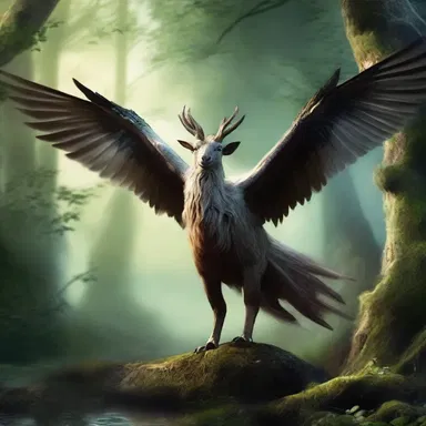 The magical creatures in the aplitic world came to life in the fantasy novel.