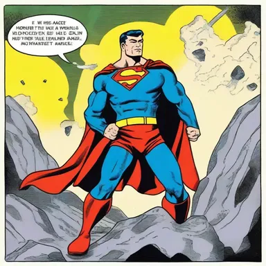 The superhero in the aplitic-themed comics had the power to control rocks and minerals.