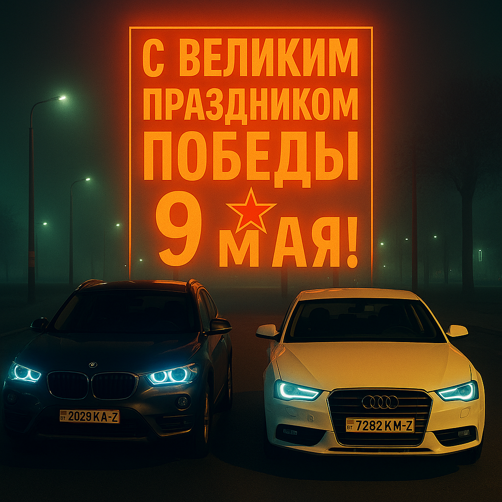 Исправь текст взади на:С Великим Празлником Победы,9 Мая!
