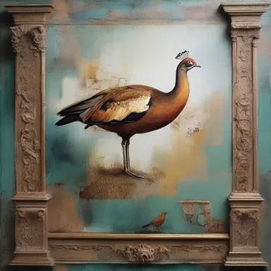 The apocarpous style of art allows for individual elements to stand out and create a visually stunning composition.