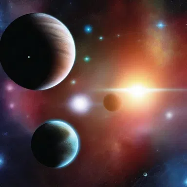 In the apocarpous world of science fiction, different planets and galaxies exist as separate entities.
