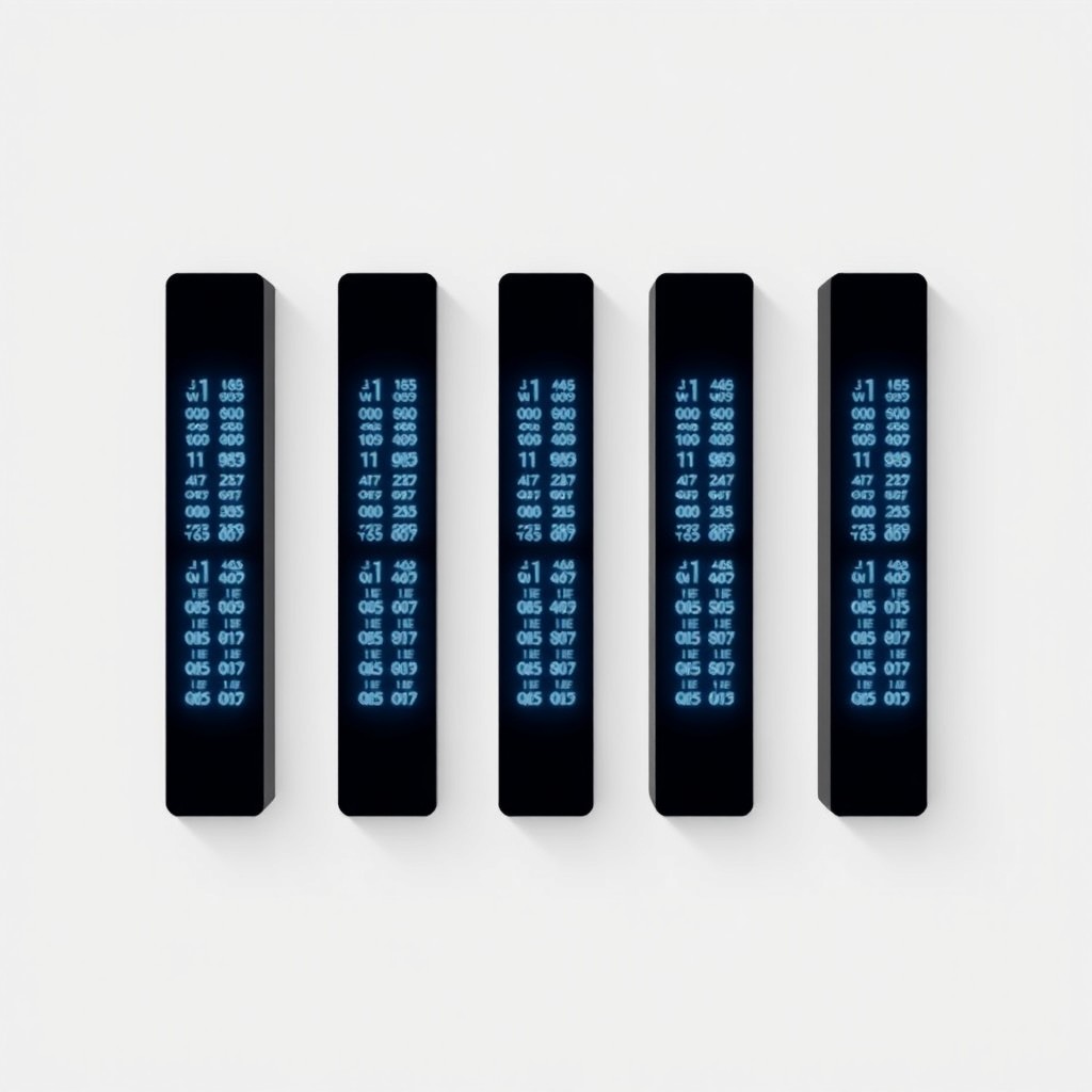 A digital representation of the number '111' with a sleek and modern font, showcasing a bold design that captures attention