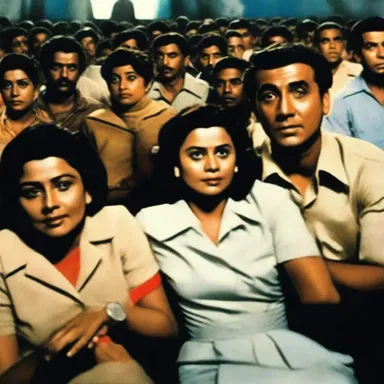 The apolitical cinema aimed to provide escapism for moviegoers, offering a captivating storyline without any political agenda.