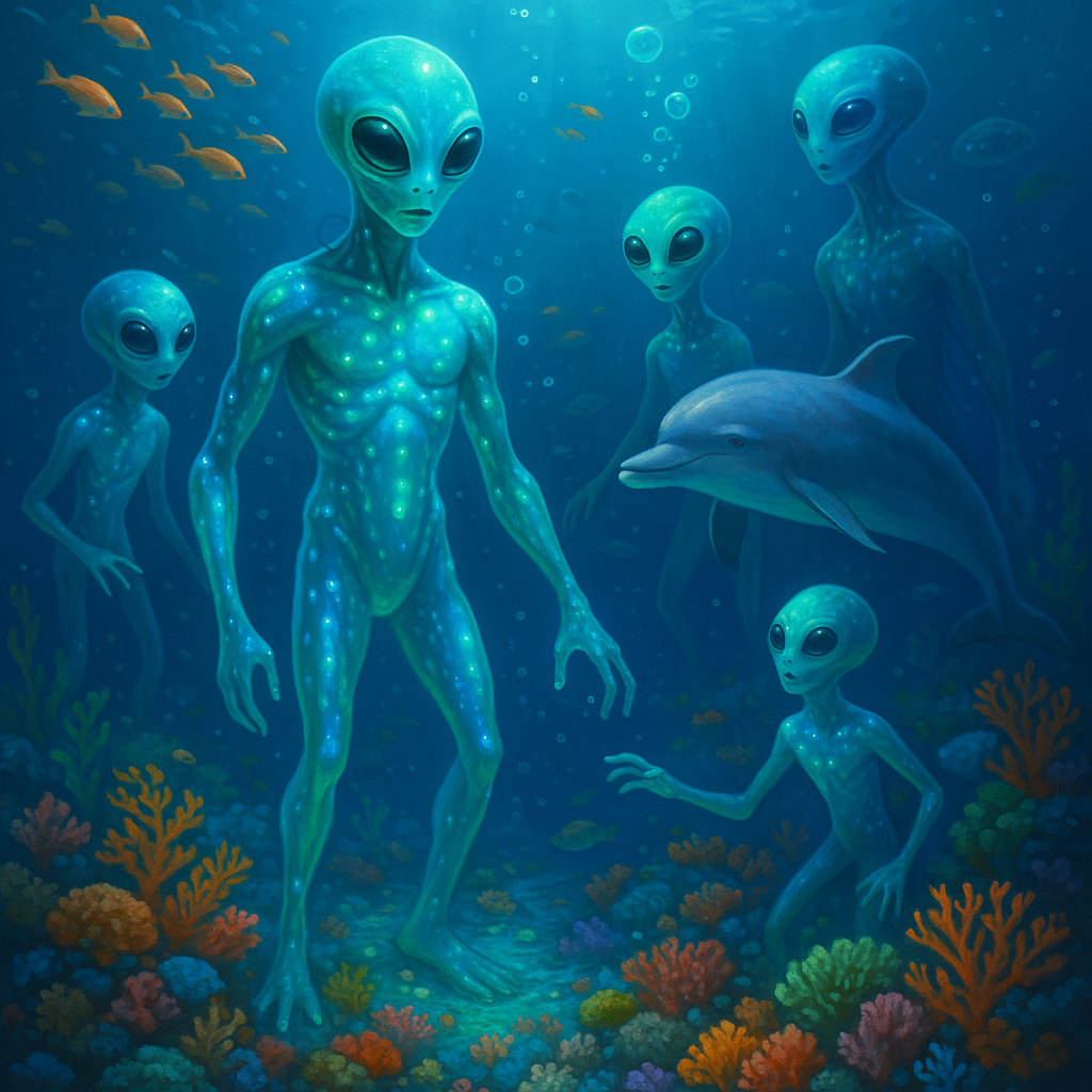 Alienígenas en el fondo del mar