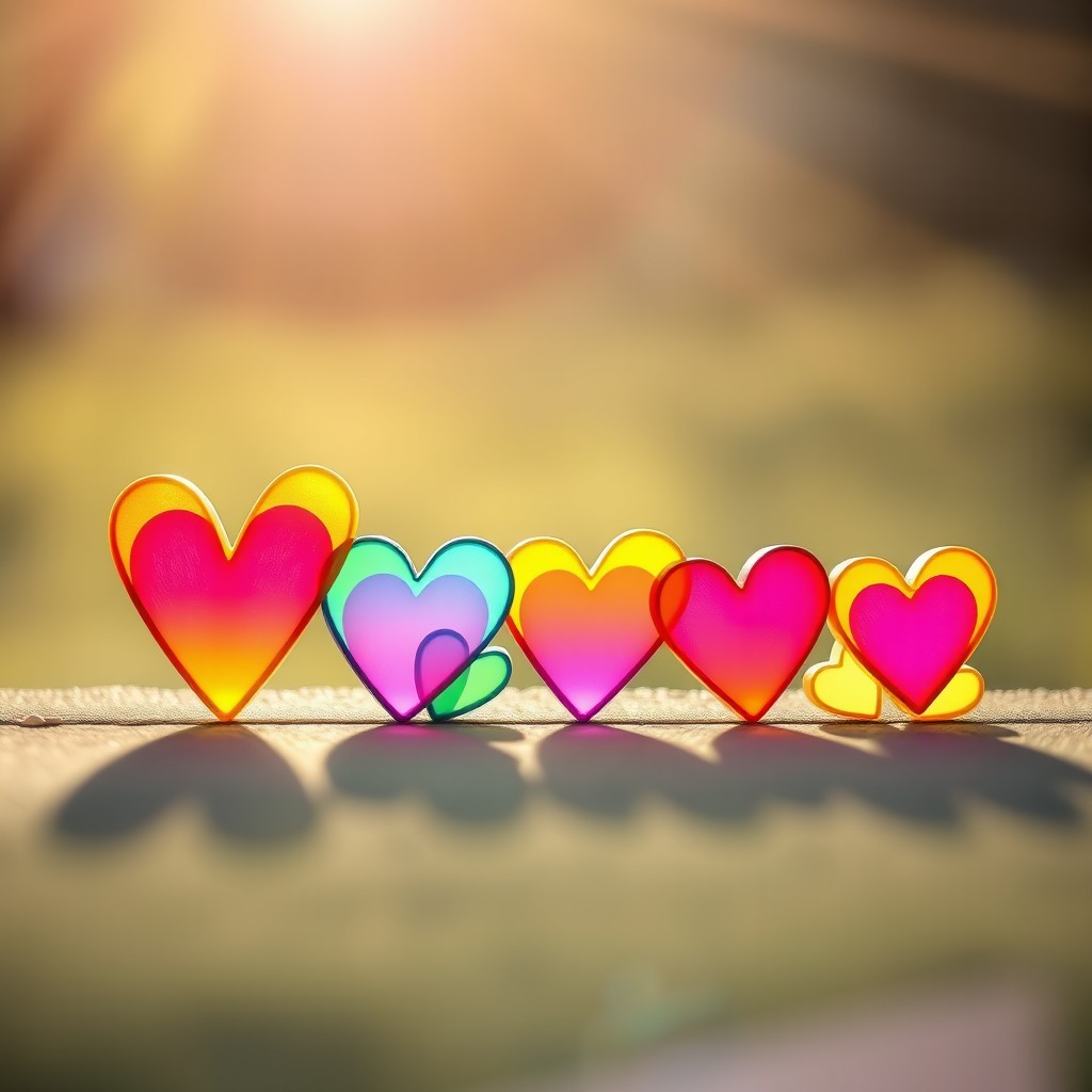 The name 'Vera' beautifully crafted out of vibrant, colorful hearts, arranged in a pleasing layout