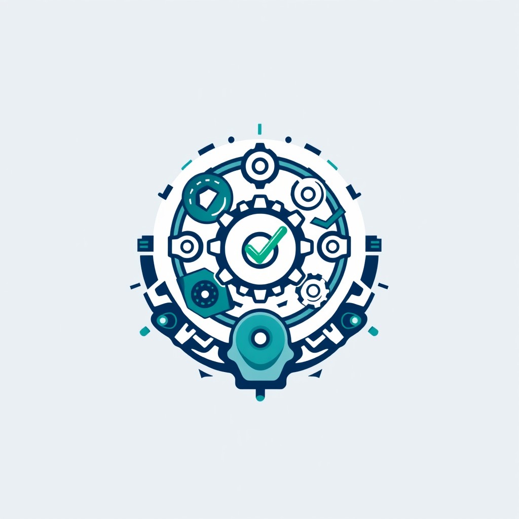 A modern and dynamic logo design that embodies the essence of accounting, capturing its various meanings such as precision, analysis, and financial integrity