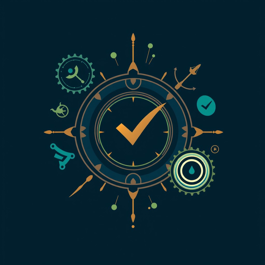 An aesthetic and innovative logo design that embodies the multifaceted themes of accounting, reflecting meanings such as accuracy, financial integrity, and analysis