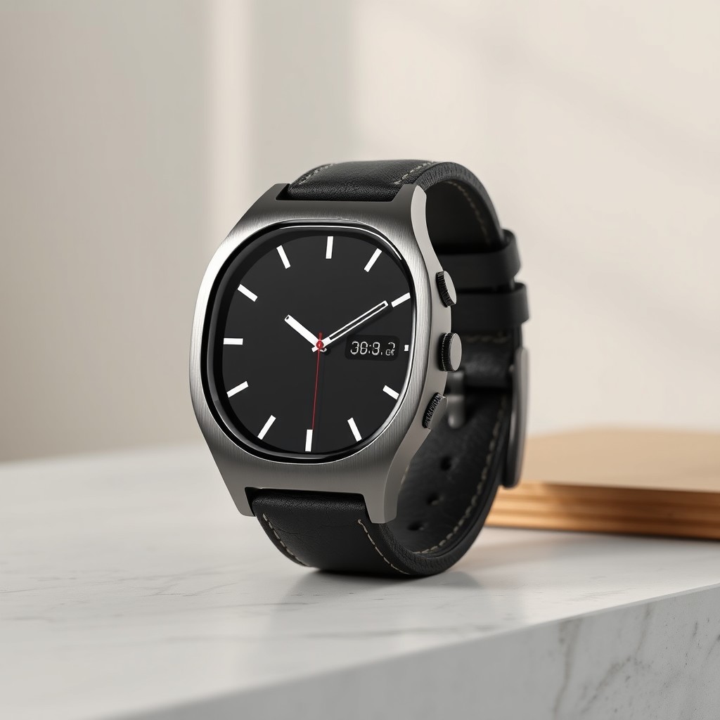 An ultra innovative watch design that embodies a minimalist yet exotic and modern aesthetic